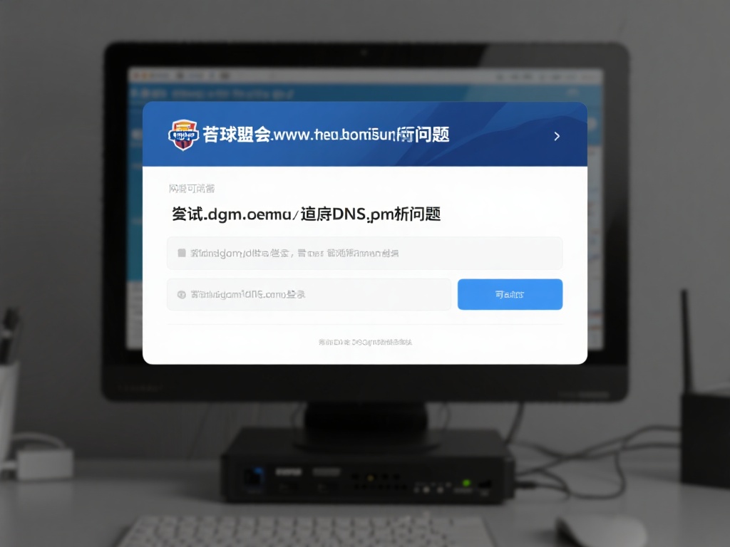 尝试域名替代或重启DNS解析
若球盟会网址因解析