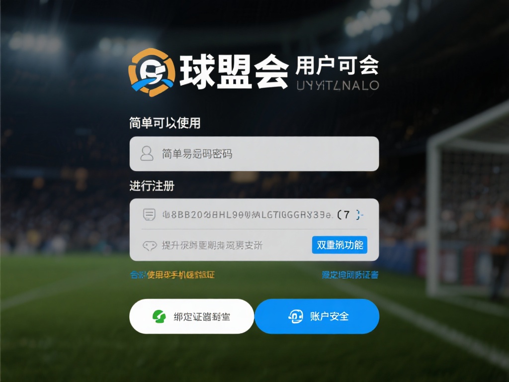 如何正确操作球盟会链接安全快捷登录平台 球盟会用户可能会使用简单易记的密码进行注册,但这容